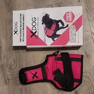 XDOG Vest Pink Weight & Fitness Anxiety Vest XXS 8-12lb